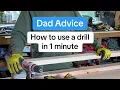How to PROPERLY use a drill including what the numbers mean