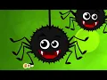 Five Creepy Spiders | Kids Halloween Song | Super Simple Songs | Nursery Rhymes & Kids Songs