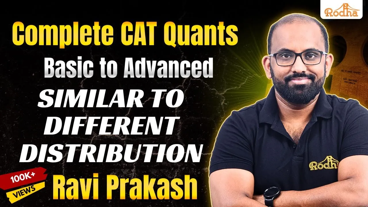 Permutations and Combinations 09 (Similar to Different Distribution) | CAT Quantitative Aptitude