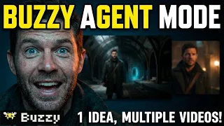 One Simple Idea, Multiple AI Videos With Buzzy Agent Mode!