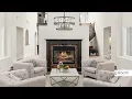 LNC HOME Modern Glass Chandelier Two-tiered Chandelier