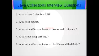 Java Collections Framework Interview Question