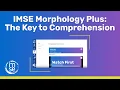 IMSE Morphology Plus Asynchronous Course