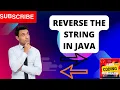 Reverse a String String Snippets Codes Asked In Interviews String logic Explained in marathi