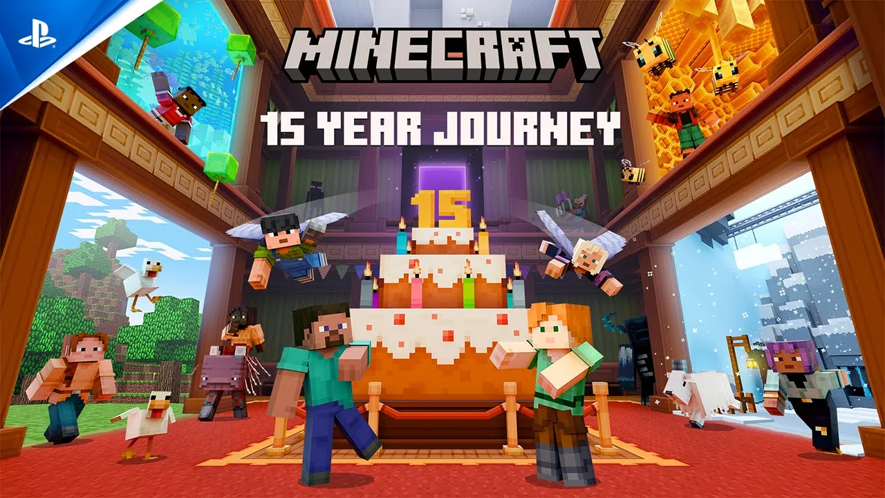 Minecraft - 15周年記念マップ | PS4＆PSVRゲーム