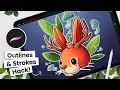 How To Add OUTLINES STROKES In Procreate