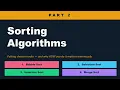 Searching and Sorting Algorithms APSCA REVIEW TOOL