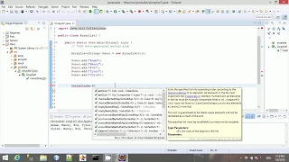 ArrayList Part 4 - Sorting ArrayList
