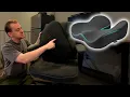 Memory Foam Seat Cushion for Tailbone Sciatica Relief - Office Car Gaming Chair Comfort