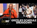 Grizzlies Schedule Breakdown Grizz Beat