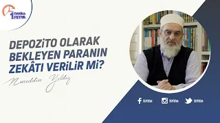 Depozito olarak bekleyen paranın zekâtı verilir mi?