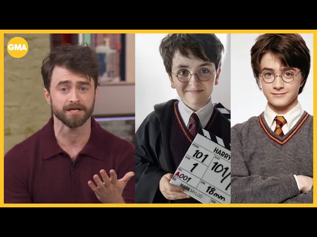 Daniel Radcliffe on being called 'gold standard' of Harry Potter: 'I'm by default'