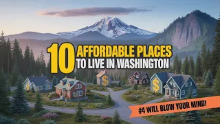 10 most Affordable places to live in Washington State in 2025