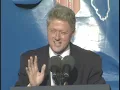 President Clinton in Flossmoor IL 1996