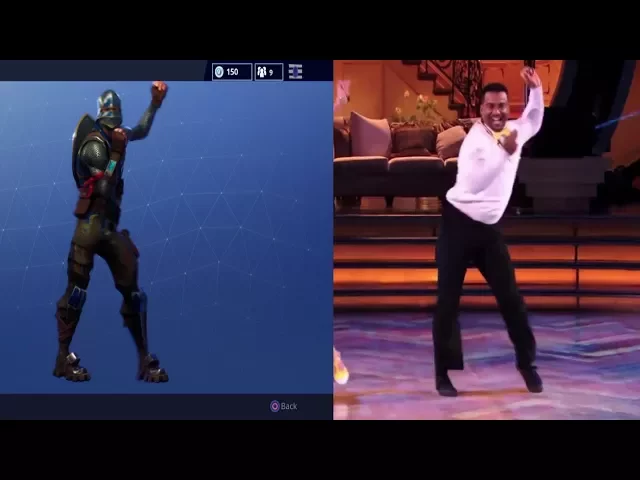 Fortnite Fresh Dance Reference! (Side By Side)