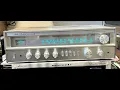 Fisher Studio Standard RS 1035 AM FM Stereo Receiver Tested