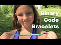 Binary Code Bracelet