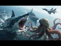 Download Lagu 【FULL MOVIE】深海浩劫！基因变异巨鲨VS远古泰坦巨怪，巅峰对决撕裂海洋！