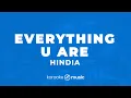 Download Lagu everything u are - Hindia (KARAOKE VERSION)