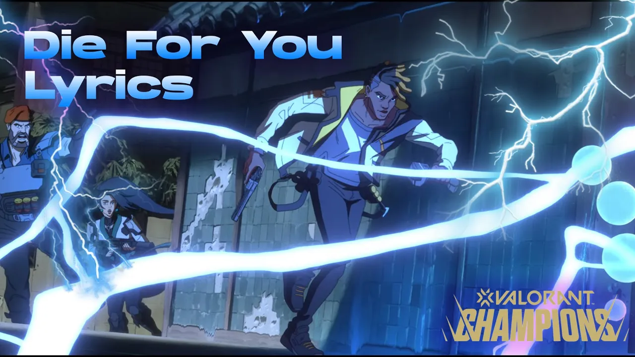 VALORANT | Die For You ft. Grabbitz (Lyrics)