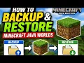 How to Backup Restore Minecraft Java Worlds Step-by-Step Guide