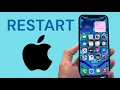 How To Restart iPhone 13
