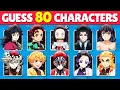 GUESS 80 DEMON SLAYER CHARACTERS Super Easy - Impossible Kimetsu No Yaiba Quiz