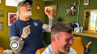 He Transformed His Hair and Beard for a Music Festival | Amazing Before and After