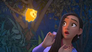 بنت جميلة بينزلها نجمة من السما عشان تساعدها فى تحقيق أمنيتها 