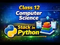 Complete Stack Tutorial Python Questions Class 12 CS