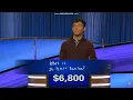 Final Jeopardy October 26 2022