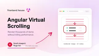 Angular Virtual Scroll Explained in 3 Minutes