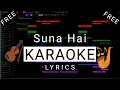 Suna Hai Karaoke lyrics - Sanak | Jubin Nautiyal | Vidyut Jammwal \u0026 Rukmini | Mack Beats Studio