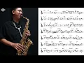 Lagu Misty (easy solo) for saxophone
