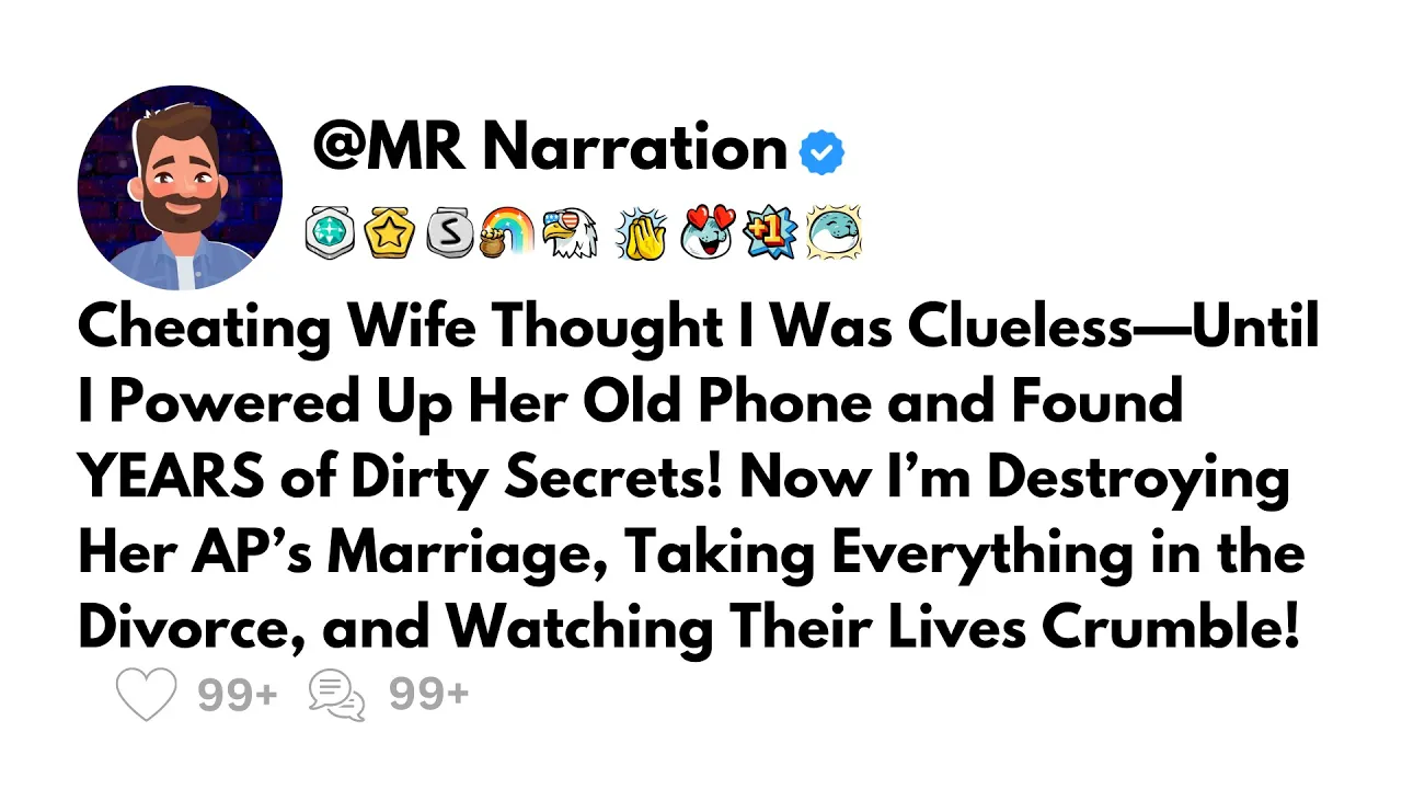 Outline Video Cheating Wife Thought I Was Clueless—Until I Powered Up Her Old Phone & Found Yrs of Dirty Secrets!