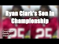 Ryan Clark s Son in Championship