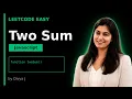 LeetCode 1 Two Sum Easy Javascript Solution