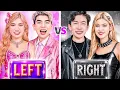 Download Lagu Pasangan Kulit Hitam Vs Pasangan Merah Muda Di Tantangan Kiri Kanan! | Baby Doll Indonesia