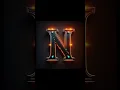 N letter name status Letter N logo For DP pic