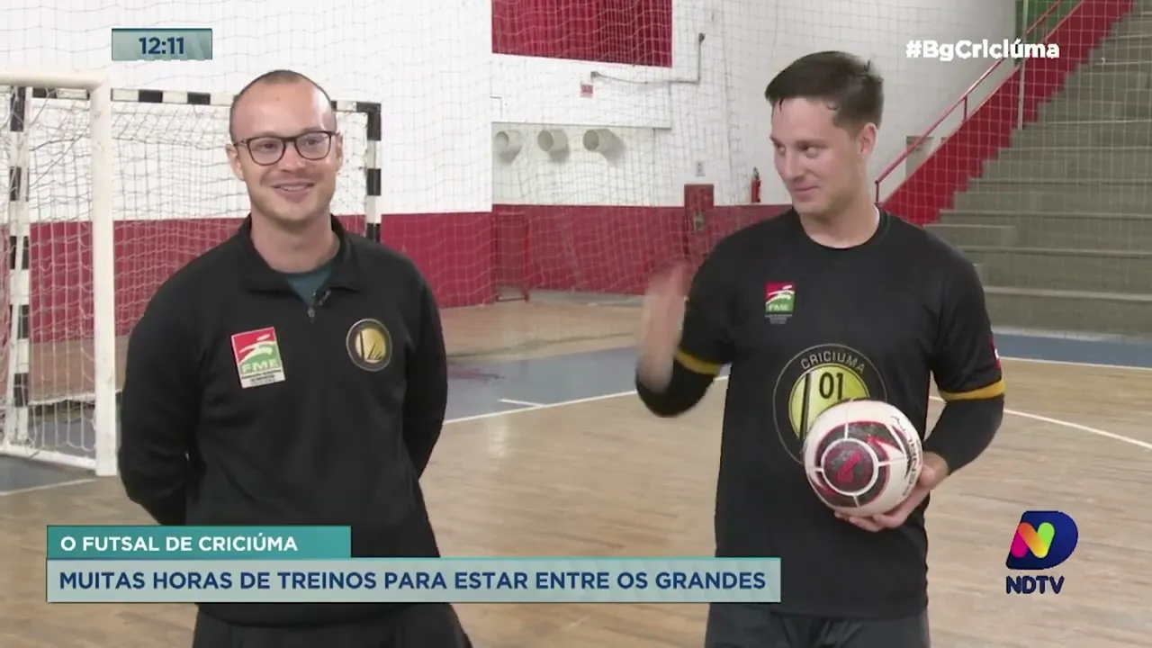 Time de futsal de Criciúma se prepara para fase internacional da Copa do Mundo de Clubes