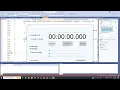 C Stopwatch Timer