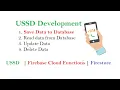 Part 2 5 USSD Firebase Functions Examples - Manage Cloud Functions remotely using USSDs