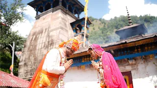 Our Wedding Vlog | Triyuginarayan Temple Wedding | Aman & Varsha | iVasuu