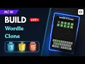 Day Wordle Clone Project HTML CSS JS