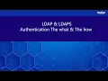 LDAP What and How Authentication