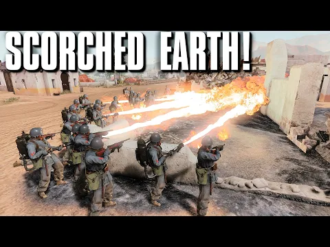 SCORCHED EARTH! - 4v4 - Company of Heroes 3