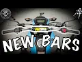 New Handlebars for the Honda Grom msx125 - Pro Taper KLX Bar Install