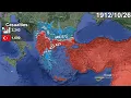 The First Balkan War using Google Earth