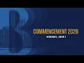 Baruch College Commencement Exercises 2026