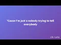 Casting Crowns - Nobody ft. Matthew West (Lyrics)